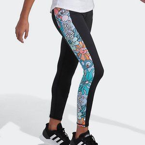 NWT Adidas Spring Flower Active Leggings, Floral, Colorful, Fun